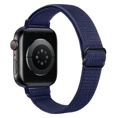 Small Waist Nylon Watch Band For Apple Watch Series, 7 45mm / 6&SE&5&4 44mm / 3&2&1 42mm, 7 41mm / 6&SE&5&4 40mm / 3&2&1 38mm
