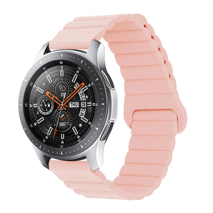 For Xiaomi Haylou RT / RT2 / GST / GS / RS3 Universal Reverse Buckle Magnetic Silicone Watch Band