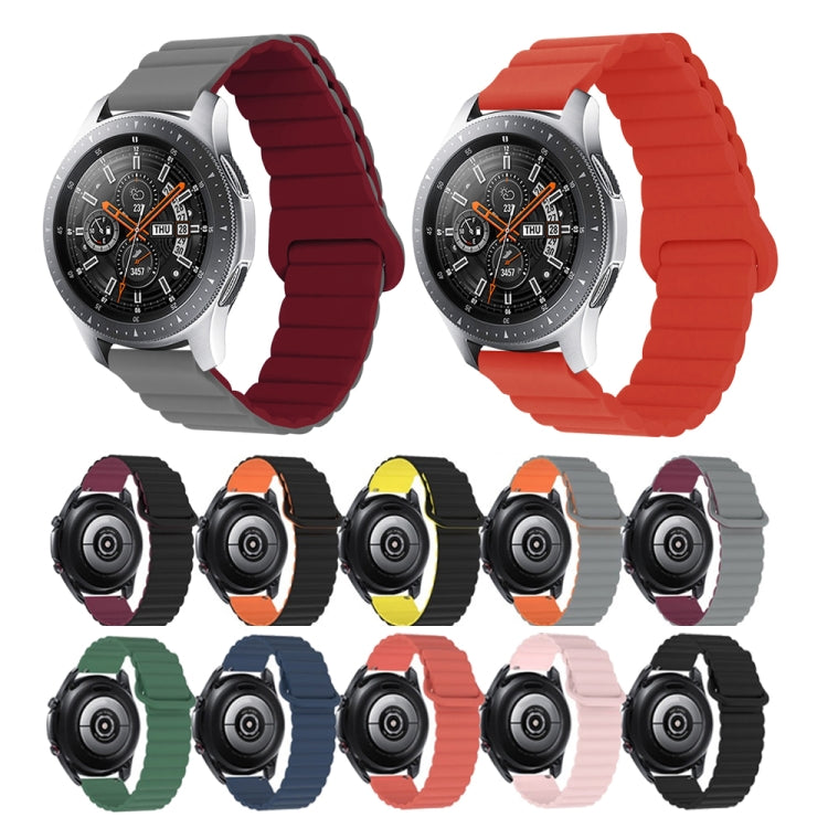 For Xiaomi Haylou RT / RT2 / GST / GS / RS3 Universal Reverse Buckle Magnetic Silicone Watch Band
