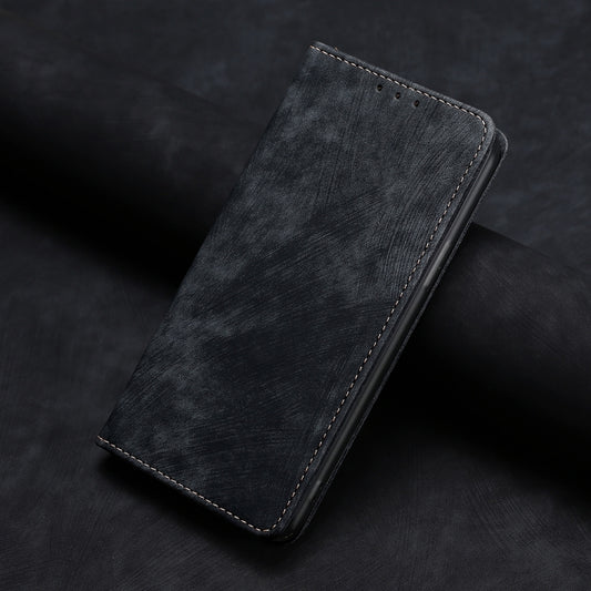 RFID Anti-theft Brush Magnetic Leather Phone Case, For Huawei Mate 40, For Huawei Nova 9 SE 4G, For Huawei Nova 10, For Huawei Nova 10 Pro, For Huawei P50, For Huawei Y8S, For Huawei Y9A, For Honor 70, For Samsung Galaxy A03S US 165.85mm               ...