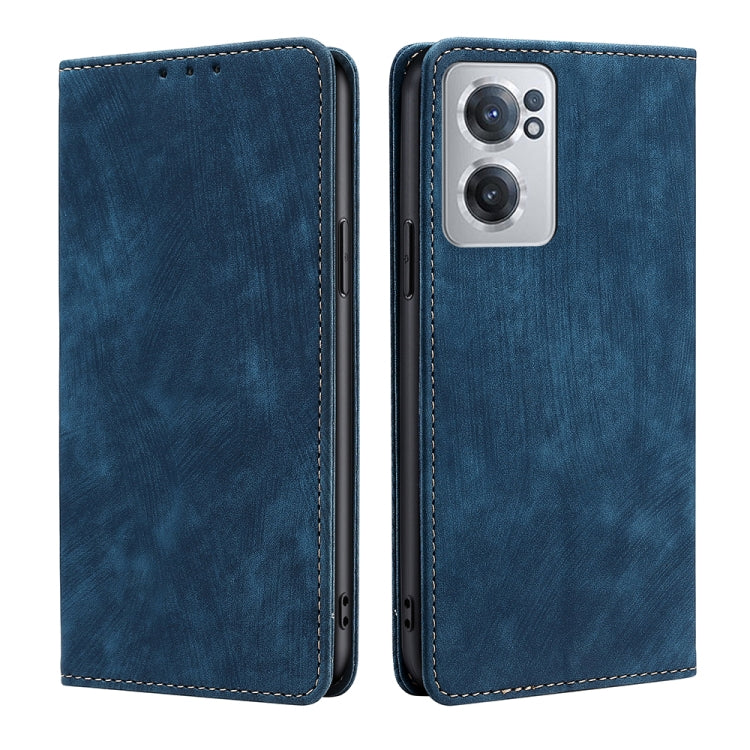 RFID Anti-theft Brush Magnetic Leather Phone Case, For Xiaomi Redmi Note 10 JE  Japan, For Xiaomi 12, For Xiaomi 12S Ultra, For Xiaomi Poco C40, For Xiaomi Poco M4 5G, For OnePlus Nord CE 2 5G