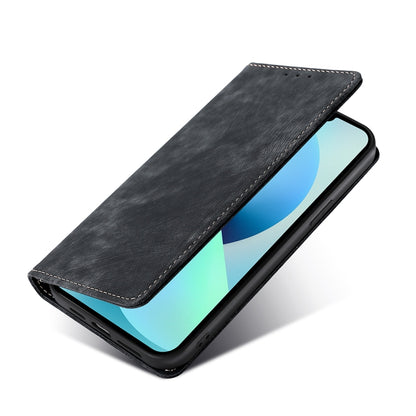 RFID Anti-theft Brush Magnetic Leather Phone Case, For TCL 30 5G/30+ 5G, For TCL 30V 5G/T781S, For Alcatel 1B 2022, For Infinix Hot 11/X662, For Infinix Smart 6, For Tecno Spark 6 GO, For Blackview A95, For Sharp Aquos Sense 4 4G/ Sense 4 5G           ...