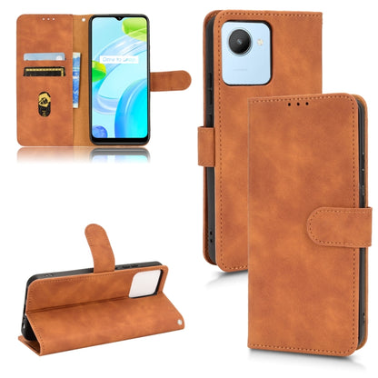 Skin Feel Magnetic Flip Leather Phone Case, For HTC Desire 22 Pro, For Realme C30, For vivo X70, For vivo X80, For Nokia C21 Plus