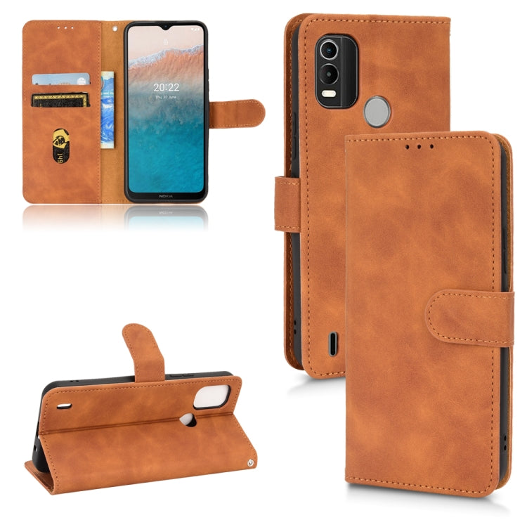 Skin Feel Magnetic Flip Leather Phone Case, For HTC Desire 22 Pro, For Realme C30, For vivo X70, For vivo X80, For Nokia C21 Plus