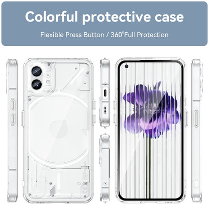 Colorful Series Acrylic + TPU Phone Case, For Nothing Phone 1