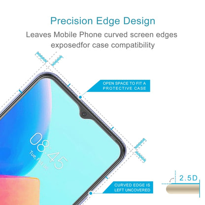 10 PCS 0.26mm 9H 2.5D Tempered Glass Film, For Tecno Spark 9T India (10 PCS)