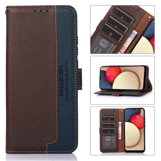 KHAZNEH Litchi Texture Leather RFID Phone Case, For Nothing Phone 1