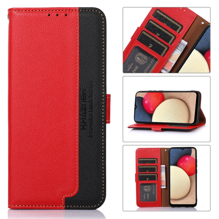 KHAZNEH Litchi Texture Leather RFID Phone Case, For Nothing Phone 1