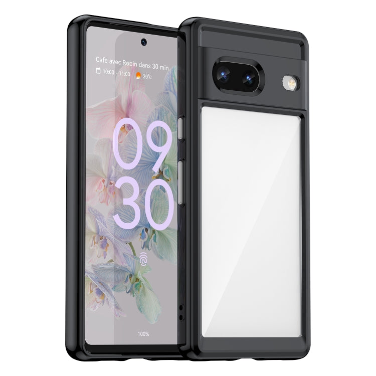 Colorful Series Acrylic + TPU Phone Case, For Google Pixel 7 5G, For Google Pixel 7 Pro 5G