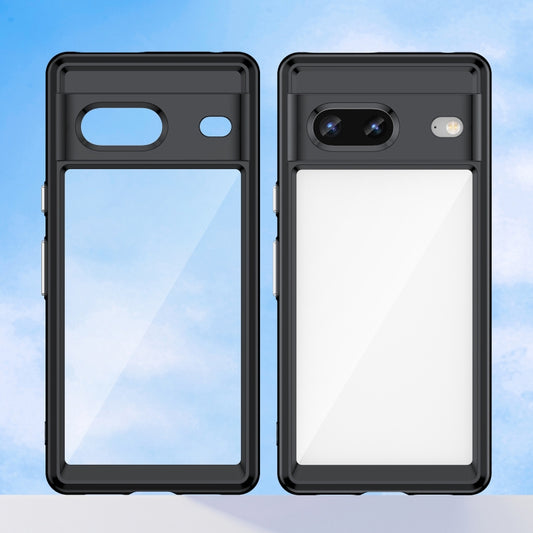 Colorful Series Acrylic + TPU Phone Case, For Google Pixel 7 5G, For Google Pixel 7 Pro 5G