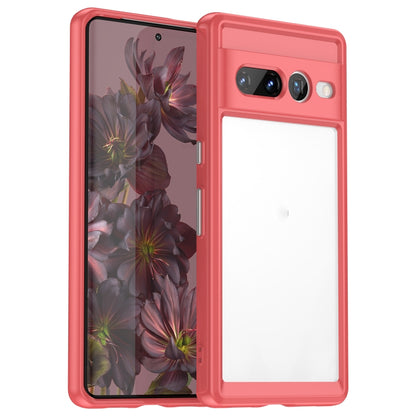 Colorful Series Acrylic + TPU Phone Case, For Google Pixel 7 5G, For Google Pixel 7 Pro 5G