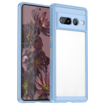 Colorful Series Acrylic + TPU Phone Case, For Google Pixel 7 5G, For Google Pixel 7 Pro 5G