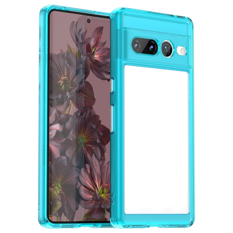 Colorful Series Acrylic + TPU Phone Case, For Google Pixel 7 5G, For Google Pixel 7 Pro 5G