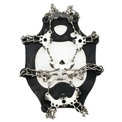 1 paire de crampons antiglisse à 19 dents pour chaussures de randonnée/escalade, 19 dents Taille:L(Noir), 19 dents Taille:L(Orange), 19 dents Taille:XL(Noir), 19 dents Taille:XL(Orange)
