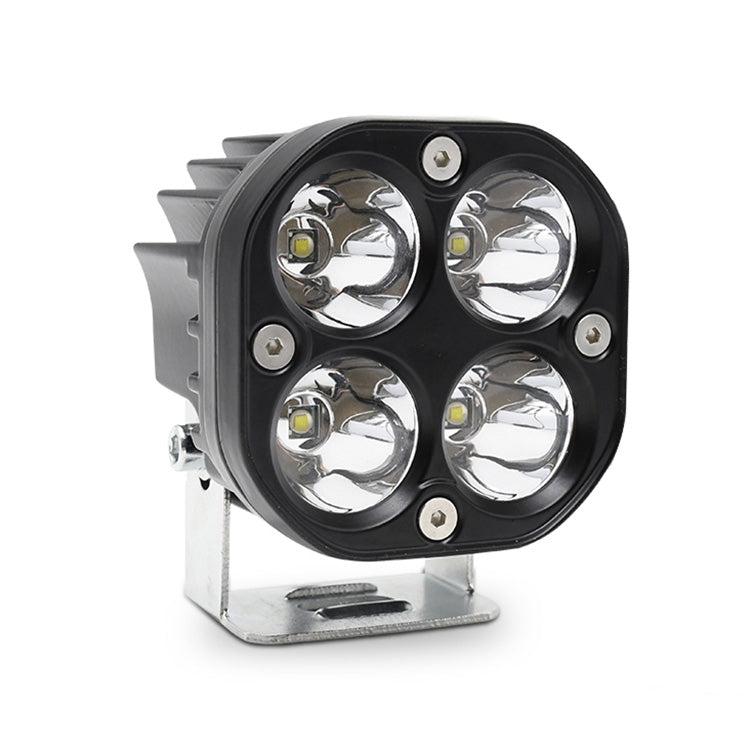 Car 3 inch 4LEDs Spotlight 20W / 2000LM / 6000K / DC9-80V, Continuous Spotlight(White Light), Continuous Spotlight(Yellow Light)