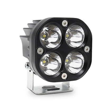 Car 3 inch 4LEDs Spotlight 20W / 2000LM / 6000K / DC9-80V, Continuous Spotlight(White Light), Continuous Spotlight(Yellow Light)