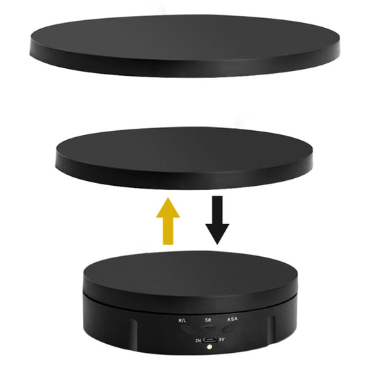 Elektrischer rotierender Display-Ständer Plattenteller, 3-in-1, 3-in-1-Fernbedienung