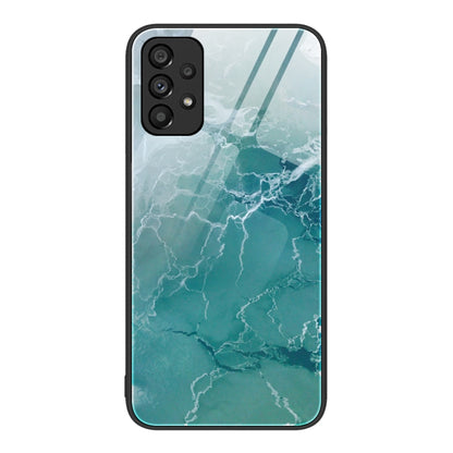 Marble Pattern Glass Protective Phone Case, For Samsung Galaxy A12 5G, For Samsung Galaxy A20e, For Samsung Galaxy A52, For Samsung Galaxy A53, For Samsung Galaxy M32, For Samsung Galaxy M52 5G, For Samsung Galaxy S21 5G, For Samsung Galaxy S22+ 5G    ...