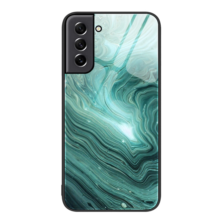Marble Pattern Glass Protective Phone Case, For Samsung Galaxy A12 5G, For Samsung Galaxy A20e, For Samsung Galaxy A52, For Samsung Galaxy A53, For Samsung Galaxy M32, For Samsung Galaxy M52 5G, For Samsung Galaxy S21 5G, For Samsung Galaxy S22+ 5G    ...