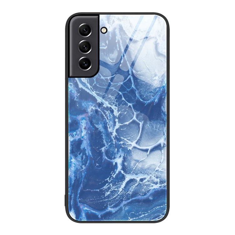 Marble Pattern Glass Protective Phone Case, For Samsung Galaxy A12 5G, For Samsung Galaxy A20e, For Samsung Galaxy A52, For Samsung Galaxy A53, For Samsung Galaxy M32, For Samsung Galaxy M52 5G, For Samsung Galaxy S21 5G, For Samsung Galaxy S22+ 5G    ...