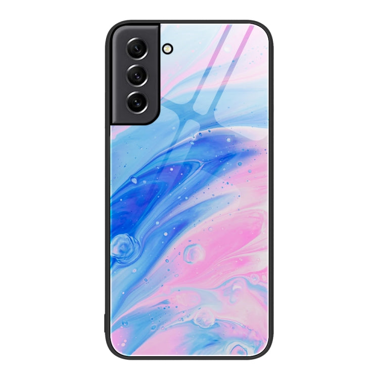 Marble Pattern Glass Protective Phone Case, For Samsung Galaxy A12 5G, For Samsung Galaxy A20e, For Samsung Galaxy A52, For Samsung Galaxy A53, For Samsung Galaxy M32, For Samsung Galaxy M52 5G, For Samsung Galaxy S21 5G, For Samsung Galaxy S22+ 5G    ...