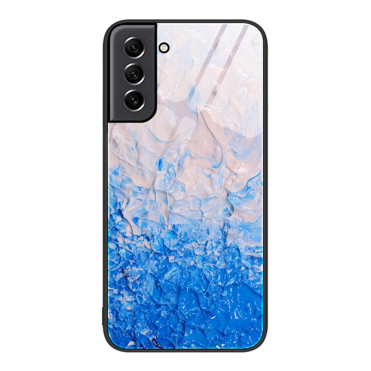 Marble Pattern Glass Protective Phone Case, For Samsung Galaxy A12 5G, For Samsung Galaxy A20e, For Samsung Galaxy A52, For Samsung Galaxy A53, For Samsung Galaxy M32, For Samsung Galaxy M52 5G, For Samsung Galaxy S21 5G, For Samsung Galaxy S22+ 5G    ...