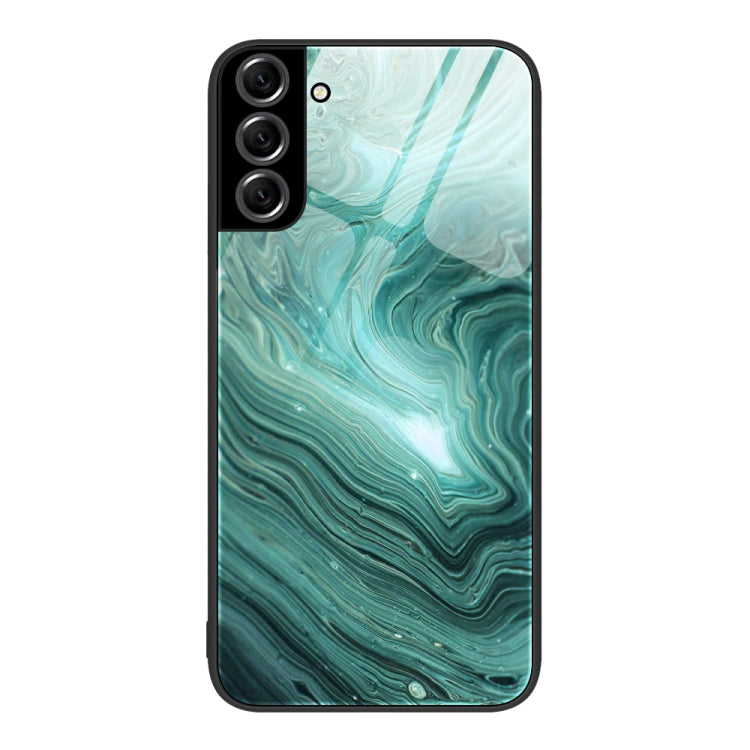 Marble Pattern Glass Protective Phone Case, For Samsung Galaxy A12 5G, For Samsung Galaxy A20e, For Samsung Galaxy A52, For Samsung Galaxy A53, For Samsung Galaxy M32, For Samsung Galaxy M52 5G, For Samsung Galaxy S21 5G, For Samsung Galaxy S22+ 5G    ...