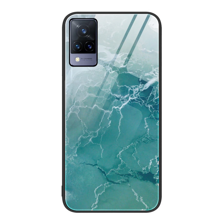 Marble Pattern Glass Protective Phone Case, For Samsung Galaxy A12 5G, For Samsung Galaxy A20e, For Samsung Galaxy A52, For Samsung Galaxy A53, For Samsung Galaxy M32, For Samsung Galaxy M52 5G, For Samsung Galaxy S21 5G, For Samsung Galaxy S22+ 5G    ...