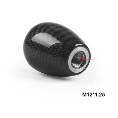 Car Modified 6 Speed Carbon Fiber Gear Stick Shift Knob Head, Carbon Fiber Gear Stick Shift Knob Head