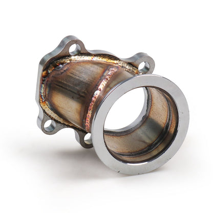 Car Modified 63mm Turbo Down Pipe V-band Adapter with Clamp Flange, Turbo Down Pipe Adapter