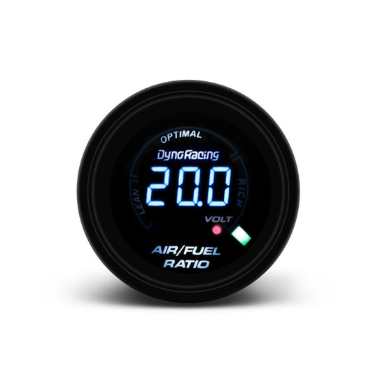 Jauge analogique numérique universelle 12V 52mm de rapport air/carburant AFR pour voiture, jauge de rapport air/carburant