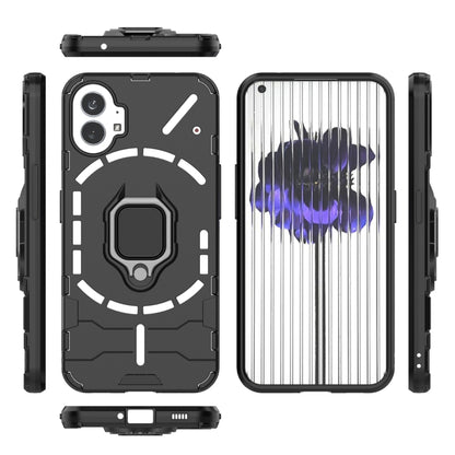 PC + TPU Shockproof Protective Phone Case with Magnetic Ring Holder, For Nothing Phone 1