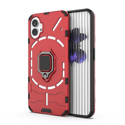 PC + TPU Shockproof Protective Phone Case with Magnetic Ring Holder, For Nothing Phone 1