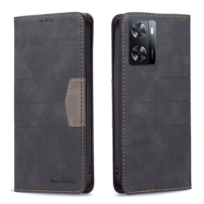 Magnetic Splicing Leather Phone Case, For Motorola Moto G42 4G, For Motorola Moto G62, For Nothing Phone 1, For OPPO A57 4G, For Realme C30