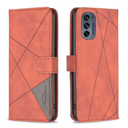 Magnetic Buckle Rhombus Texture Leather Phone Case, For Motorola Moto G42 4G, For Motorola Moto G62, For Nothing Phone 1, For OPPO A57 4G, For Realme C30