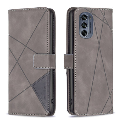 Magnetic Buckle Rhombus Texture Leather Phone Case, For Motorola Moto G42 4G, For Motorola Moto G62, For Nothing Phone 1, For OPPO A57 4G, For Realme C30