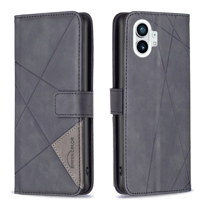 Magnetic Buckle Rhombus Texture Leather Phone Case, For Motorola Moto G42 4G, For Motorola Moto G62, For Nothing Phone 1, For OPPO A57 4G, For Realme C30