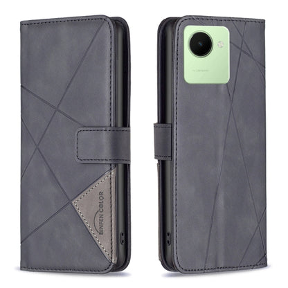 Magnetic Buckle Rhombus Texture Leather Phone Case, For Motorola Moto G42 4G, For Motorola Moto G62, For Nothing Phone 1, For OPPO A57 4G, For Realme C30