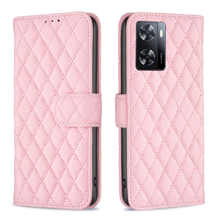 Diamond Lattice Wallet Leather Flip Phone Case, For Motorola Moto G42 4G, For Motorola Moto G62, For Nothing Phone 1, For OPPO A57 4G, For Realme C30