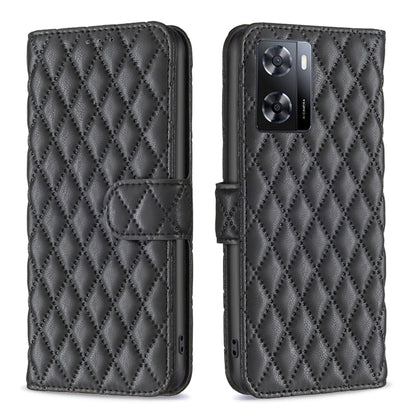 Diamond Lattice Wallet Leather Flip Phone Case, For Motorola Moto G42 4G, For Motorola Moto G62, For Nothing Phone 1, For OPPO A57 4G, For Realme C30