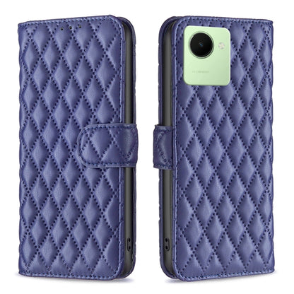 Diamond Lattice Wallet Leather Flip Phone Case, For Motorola Moto G42 4G, For Motorola Moto G62, For Nothing Phone 1, For OPPO A57 4G, For Realme C30
