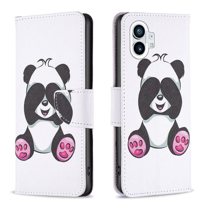Colored Drawing Leather Phone Case, For Nothing Phone 1
