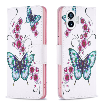 Colored Drawing Leather Phone Case, For Nothing Phone 1