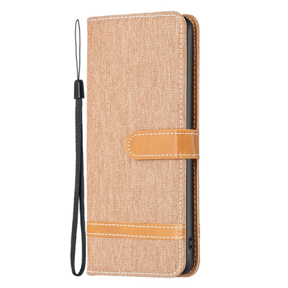 Color Matching Denim Texture Leather Phone Case, For Nothing Phone 1