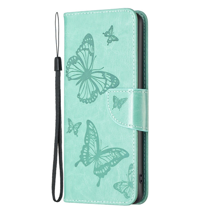 Two Butterflies Embossing Leather Phone Case, For Nothing Phone 1