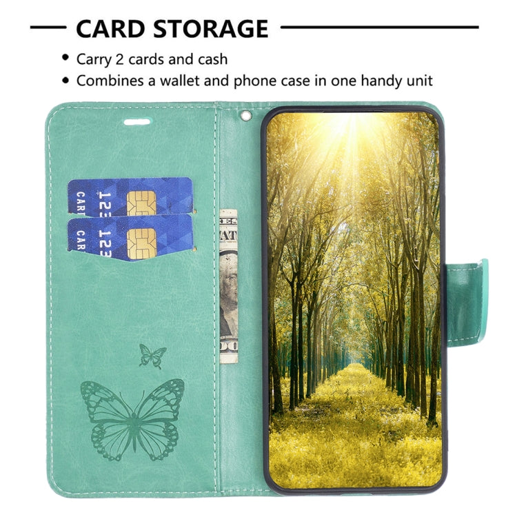 Two Butterflies Embossing Leather Phone Case, For Nothing Phone 1
