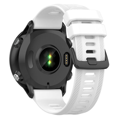 22mm Silicone Twill Watch Band, For Garmin Forerunner 955