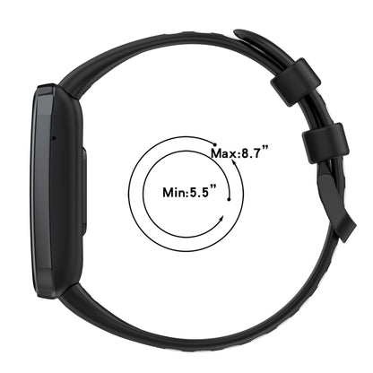 For Xiaomi Mi Band 7 Pro Two-Color Breathable Silicone Watch Band