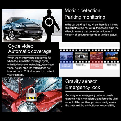Single Camera HD Night Vision WiFi Car Dash Cam Driving Recorder, 1080P Single Camera, 2K Single Camera, 4K Single Camera