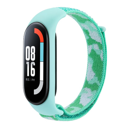 Nylon Loop Integrated Camo Woven Strap, For Xiaomi Mi Band 5/6/7